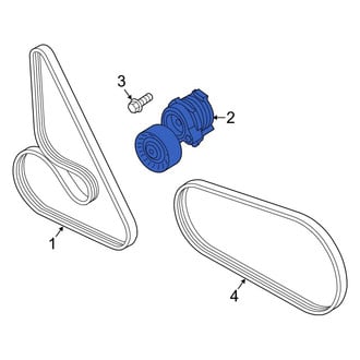 BMW OE - Accessory Drive Belt Tensioner Assembly