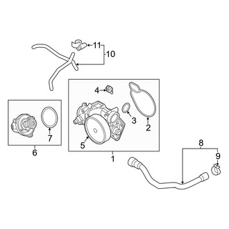 BMW OE - Cooling - Water Pump (Primary)