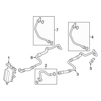 BMW OE - Cooling - Trans Oil Cooler (N63T), (Standard Tr)
