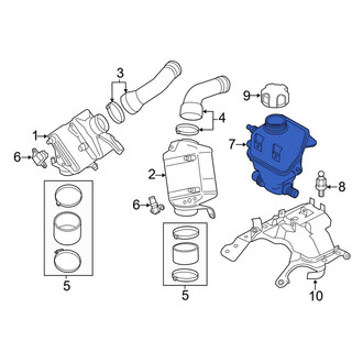 BMW OE - Turbocharger Coolant Reservoir