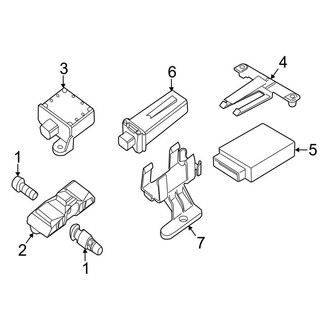 BMW OE - Electrical - Tire Pressure Monitor Components