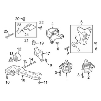BMW OE - Engine & Transmission Mounting