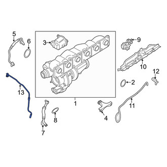 BMW OE - Lower Vacuum Line