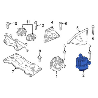 BMW OE - Front Left Engine Mount