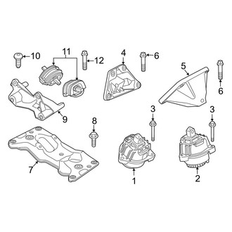 BMW OE - Engine & Transmission Mounting