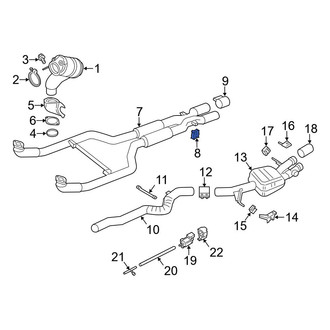 BMW OE - Exhaust System Hanger