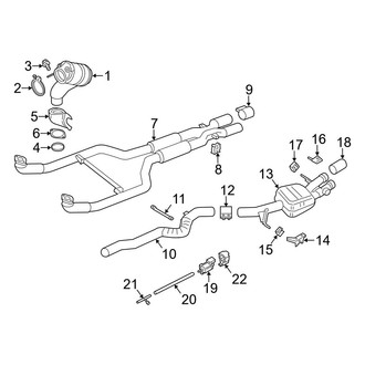 BMW OE - Exhaust System - Exhaust Components