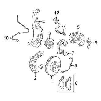 BMW OE - Front Suspension - Brake Components