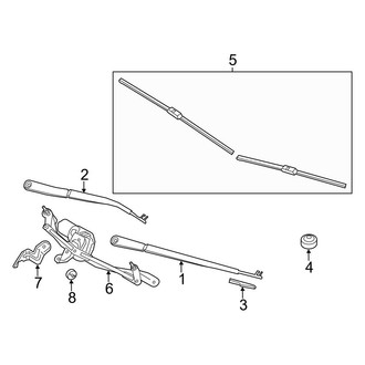 BMW OE - Windshield - Wiper Components (Base)