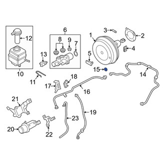 BMW OE - Power Brake Booster Grommet