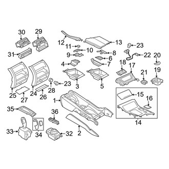 BMW OE - Console (Base Automatic Tr)