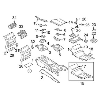 BMW OE - Console (Console & Trim)