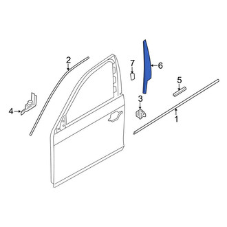 BMW OE - Rear Left Door Applique