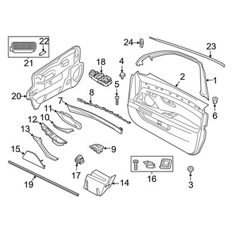 BMW OE - Front Door - Interior Trim (Base)
