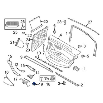 BMW OE - Rear Door Window Switch