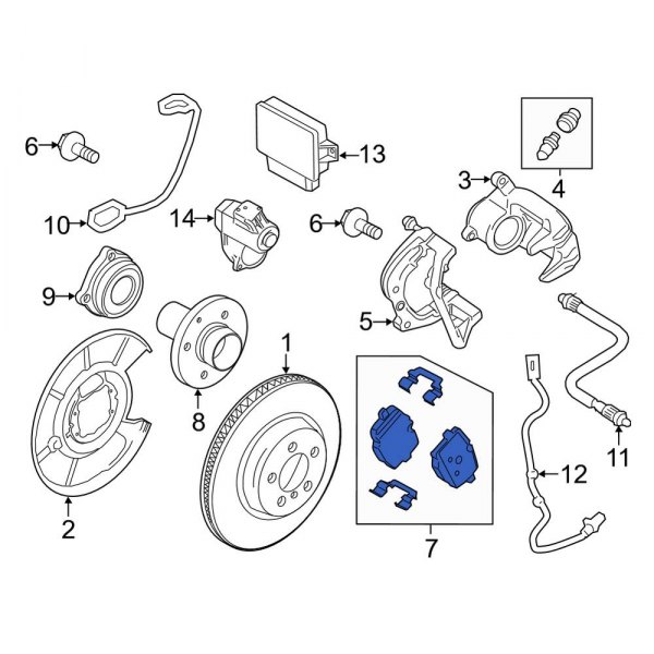 Disc Brake Pad Set