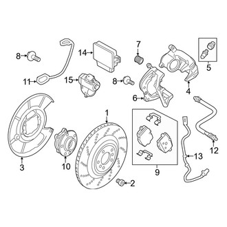 BMW OE - Rear Suspension - Brake Components