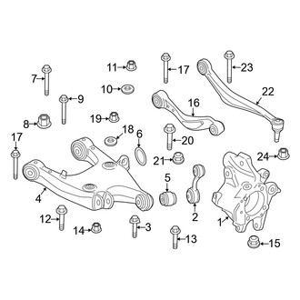 BMW OE - Rear Suspension - Suspension Components (Base)