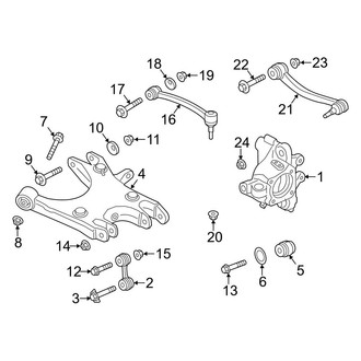 BMW OE - Rear Suspension - Suspension Components