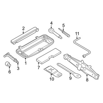 BMW OE - Rear Body & Floor - Jack & Components