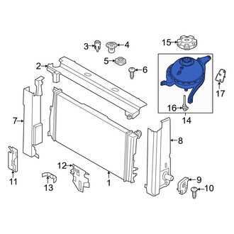 BMW OE - Engine Coolant Reservoir