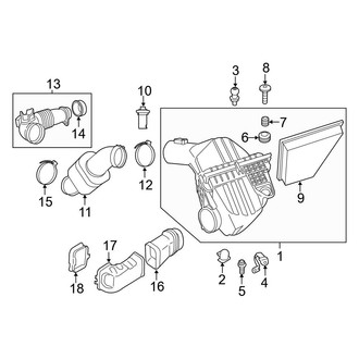 BMW OE - Engine - Air Intake
