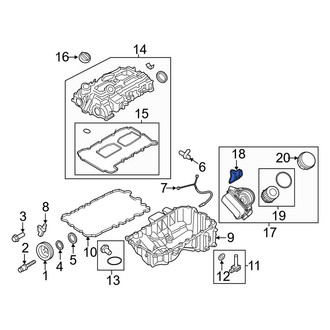 BMW OE - Engine Oil Filter Housing Gasket