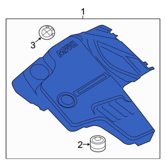 BMW OE - Engine Cover