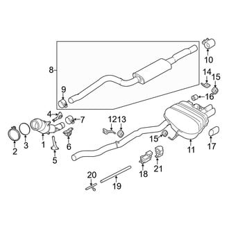 BMW OE - Exhaust System - Exhaust Components