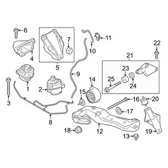 BMW OE - Engine & Transmission Mounting