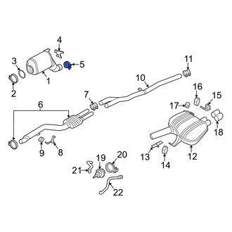 BMW OE - Catalytic Converter Clamp