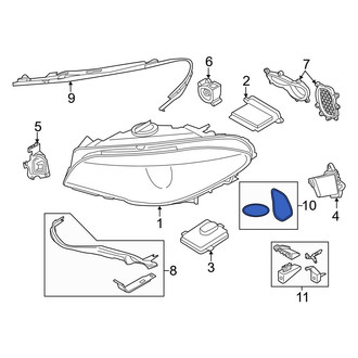 BMW OE - Headlight Gasket