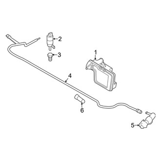 BMW OE - Front Lamps - Washer Components (Base)