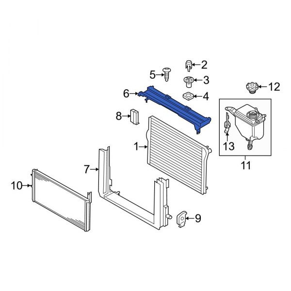 Radiator Support Panel