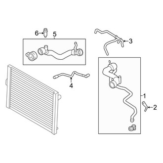 BMW OE - Cooling - Hoses & Pipes (Radiator), (Base)