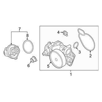 BMW OE - Cooling - Water Pump (Primary)