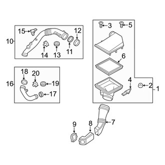 BMW OE - Engine - Air Intake