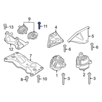 BMW OE - Upper Automatic Transmission Mount Bolt