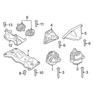 BMW OE - Engine & Transmission Mounting