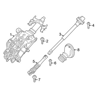 BMW OE - Steering Column Components