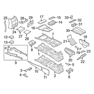 BMW OE - Console (Body & Components)
