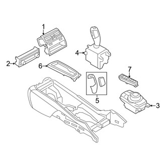 BMW OE - Console (Shifter & Switches), (Base)