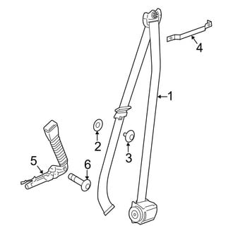 BMW OE - Restraint Systems - Front Seat Belts