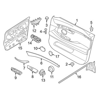 BMW OE - Front Door - Interior Trim