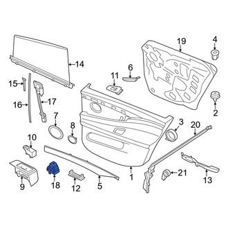 BMW OE - Front Right Door Window Switch