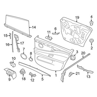 BMW OE - Rear Door - Interior Trim