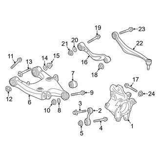 BMW OE - Rear Suspension - Suspension Components