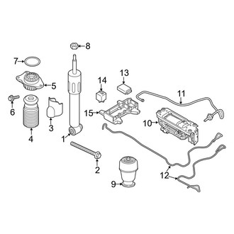 BMW OE - Rear Suspension - Struts & Components (W/O EDC)