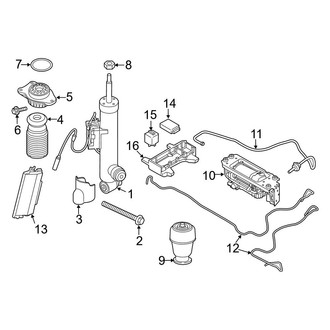 BMW OE - Rear Suspension - Struts & Components