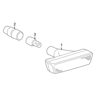 BMW OE - Front Lamps - Side Repeater Lamps